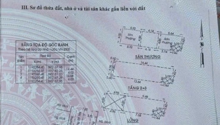 Nhà Siêu đẹp đường 18B, 57 m2, 4 tầng, nhỉnh 6 tỷ