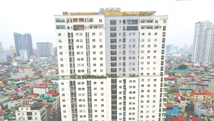 Chờ xuất bảnCực rẻ ! Bán căn 3n2vs 129m2 Sapphire Palace Chính Kinh full đồ gỗ đẹp giá 6,5 tỉ, có slot oto