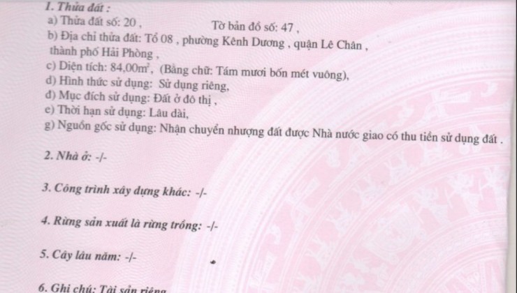 Bán nhà Quán Nam, 84m 4 tầng độc lập dân xây, ngõ ô.tô GIÁ 5.7 tỉ