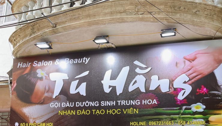 CHÍNH CHỦ CẦN SANG NHƯỢNG TIỆM TÓC TẠI HÀ NỘI   Địa chỉ: số 9 Cảm Hội , Đống Mác