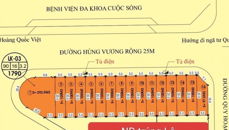 CHÍNH CHỦ BÁN ĐẤT ĐẤU GIÁ 2 LÔ LIỀN KỀ TẠI PHƯỜNG CHIỀNG CƠI, TP SƠN LA