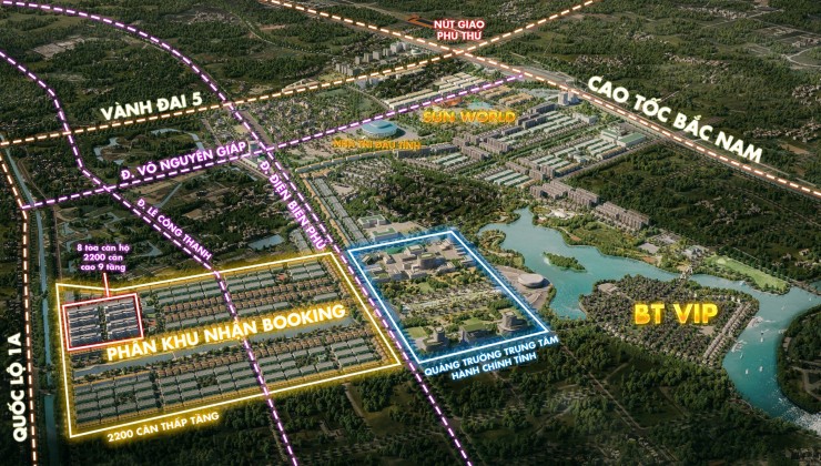 Mở bán Sun Urban City Hà Nam - khu đô thị vệ tinh đẳng cấp đầu tiên phía Nam Hà Nội