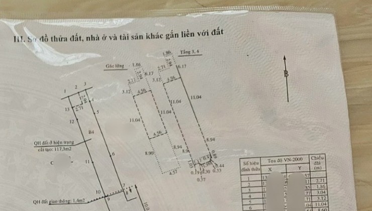 Bán nhà 4 tầng mặt đường Trần Quý Cáp, Vạn Thắng, Nha Trang