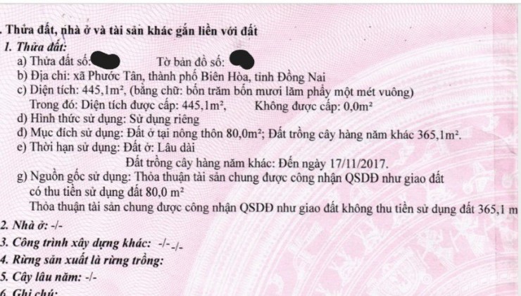 NHÀ XƯỞNG QL51, TP.BIÊN HÒA, 254M2 ĐÃ LÊN THỔ, GIÁ NHỈNH 4 TỶ. LH;0966708893.