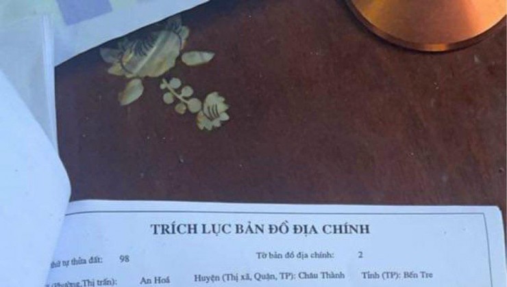 CHÍNH CHỦ Bán 8,8 Công Đất Trồng Dừa, Giá Rẻ Tại An Hóa, Châu Thành, Bến Tre