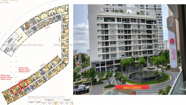 Chủ đầu tư Phú Mỹ Hưng mở bán căn hộ 3PN lầu cao view sông tại dự án The Horizon Hồ Bán Nguyệt