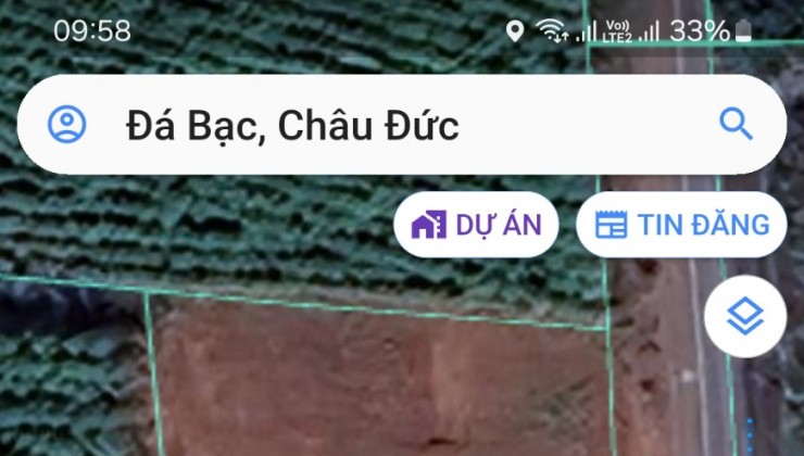 Chủ bán lôddaats mặt tiền tỉnh lộ 765 đá bạc , sát cổng khu công nghiệp đá bạc , châu đức , bà rịa vũng tàu