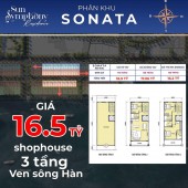 Chính thức nhận booking The Sonata chuỗi Townhouse, villa đẳng cấp bậc nhất Đà Thành