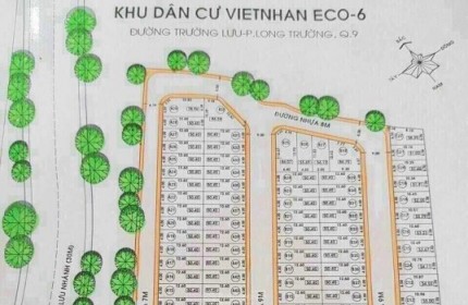 Khách cần tiền bán gấp lô đất khu Eco 6, phường Long Trường, gia tốt