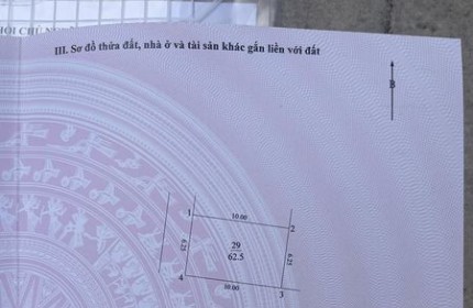 CỰC HIẾM CỰC ĐẸP-ĐƯỜNG OTO TRÁNH-MT 6.25M GẦN TRUNG TÂM THỊ TRẤN ĐA- KHÔNG LỖI LẦM GÌ-GIÁ ĐẦU TƯ