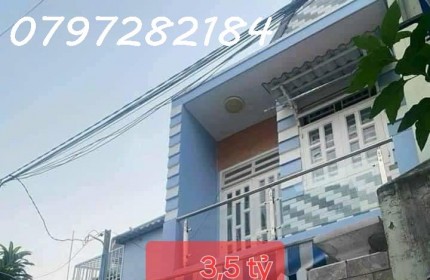 MUA BÁN NHÀ 2 TẦNG 72M2,NGANG LỚN 6x12,NHÀ MỚI Ở NGAY TÂN PHÚ Q9 NHỈNH 2 TỶx