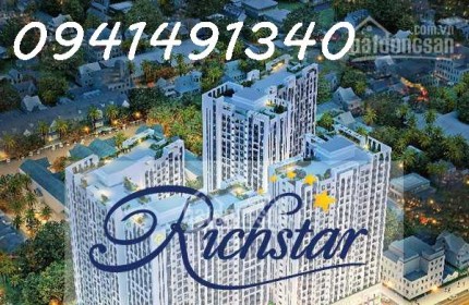 Richstar Novaland: 60m2=1PN=11tr, 75m2=2PN=13tr, 84m2=3PN=15tr