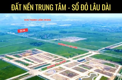 Mở bán dự án KĐT Tân Thanh Elite City Hà Nam sổ đỏ lâu dài gần khu hành chính Huyện