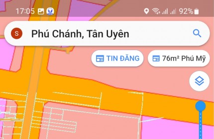 Cần bán đất chính chủ tại Khu Nhà Ở Hoàng Lộc - Phú Chánh giá 1.7ty