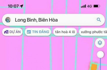 Bán đất Long Bình, gần chợ Điều, KCN, đường oto chỉ 1ty650