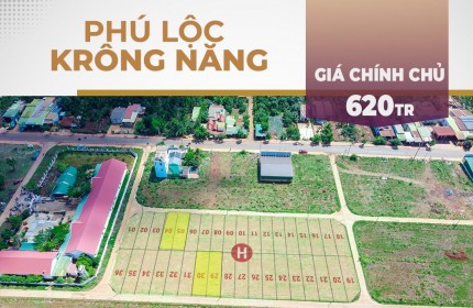 Cặp lô Siêu Đẹp tại Phú Lộc Krông Năng ngay TT Hành Chính mới