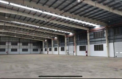 Cho thuê xưởng Thuận An, Bình Dương. TDT 6000m2, DTX 3200m2, VP 300m2. PCCC vách tường, đường xe cont