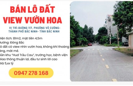 Đất Đẹp Giá Rẻ Vị Trí Vàng Nằm Ngay TP Bắc Ninh