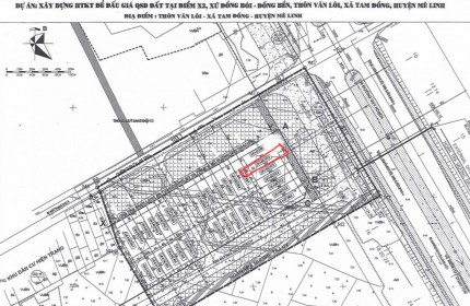 HÓT HÓT HÓT  LÔ ĐẤT ĐẤU GIÁ MẶT ĐƯỜNG 100 VỈA HÈ RỘNG TẠI X2 VĂN LÔI- TAM ĐỒNG- MÊ LINH – VỊ TRÍ VÀNG TẠI TRỤC CHÍNH ĐƯỜNG MÊ LINH.