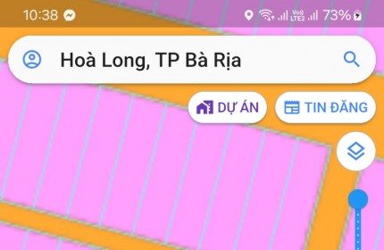 Chủ cần bán đất khu vực Lan Anh 2 , full thổ cư , thoát hiểm , điện nước đầy đủ.Hoà long tp , bà rịa