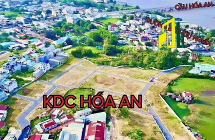 Chủ Gửi Bán Lô Đất 2MT Duy Nhất Ngay KDC Hóa An. DT 80m2. Giá rẻ Nhất Khu Vực Chỉ Có 2Tỷ450