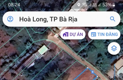 Bán gấp lô đất mặt tiền nhựa Hoà Long ,tp bà rịa DT: 500m2 -