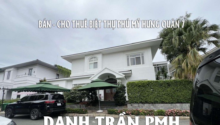 Siêu khu VIP 99 căn Biệt Thự Phú Gia Phú Mỹ Hưng, Q.7 từ 80 tỷ LH 0932785877 Danh Trần PMH