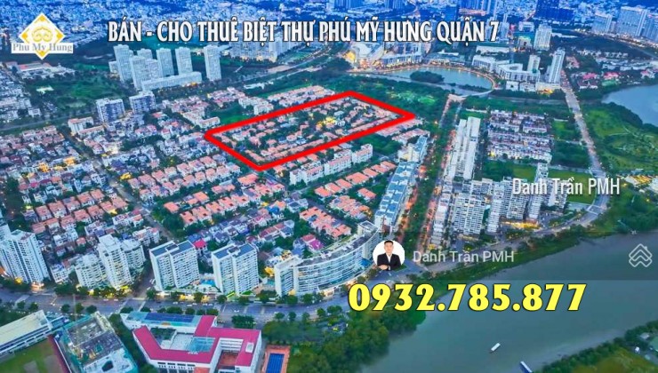 Siêu khu VIP 99 căn Biệt Thự Phú Gia Phú Mỹ Hưng, Q.7 từ 80 tỷ LH 0932785877 Danh Trần PMH