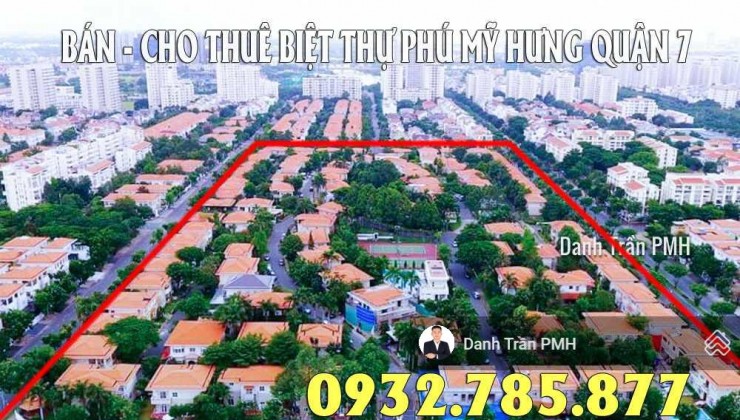 BÁN Biệt Thự Phú Gia, Phú Mỹ Hưng 317m hướng Bắc Giá 83 tỷ LH 0932785877 Danh Trần PMH