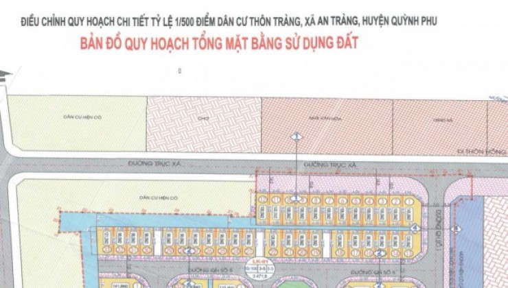 Chính chủ gửi bán đất đấu giá dự án An Tràng - Quỳnh Phụ - Thái Bình