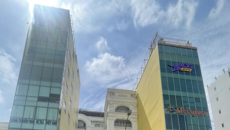 Bán BUILDING MẶT TIỀN KD đường Nguyễn Thông,Q.3,DT:11mx15m,KC:HẦM,9 lầu,THANG MÁY,Giá:61,5 tỷ