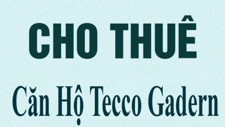 Chính chủ cho thuê căn hộ 127m có 4 phòng ngủ tại Tecco Gadern Tứ Hiệp