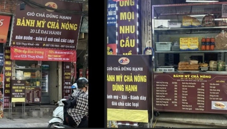 NHƯỢNG NHÀ VÀ CỬA HÀNG MẶT ĐƯỜNG THỤY KHUÊ, TÂY HỒ