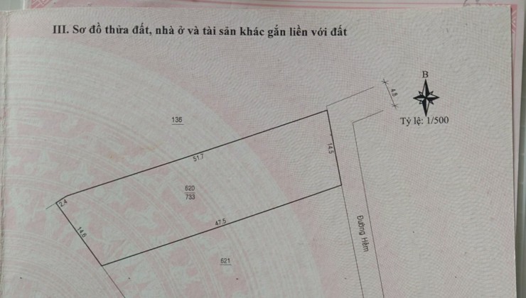 Bán Đất Bảo Lộc Lộc Châu. Đất Đẹp Diện Tích 733m2. Giá Bán Nhanh 980 TRIỆU. Sổ Sẵn Công chứng Sang Tên Ngay