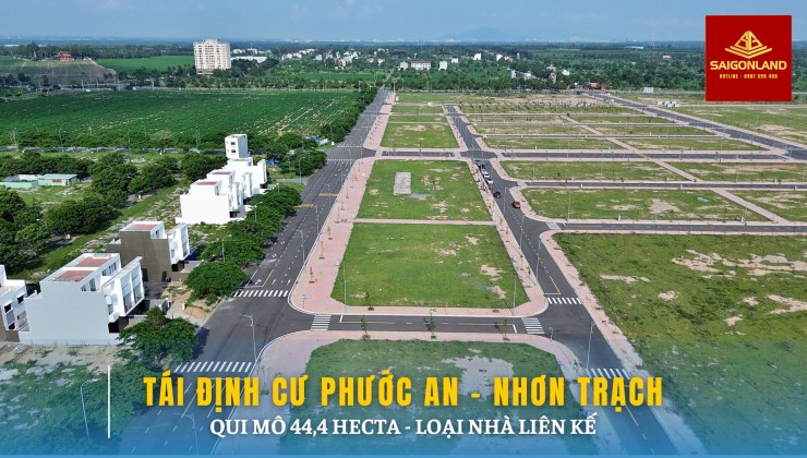 Cần bán nền Nhà Phố 100m2 sổ sẵn  tại dự án XDHN Nhơn Trạch Đồng Nai