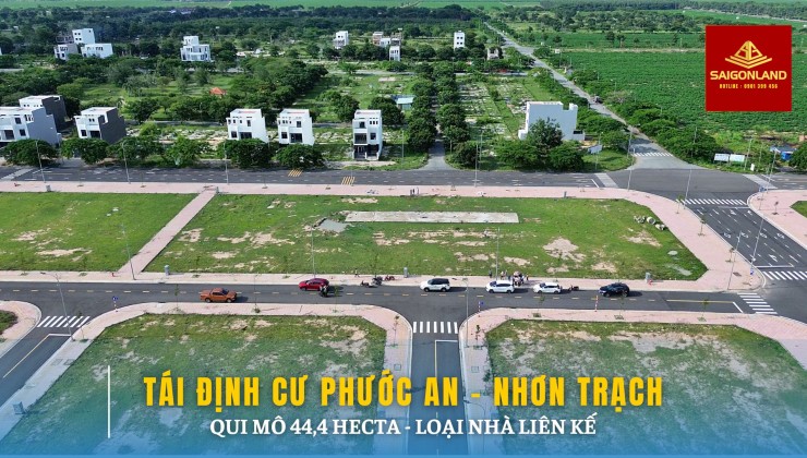 Cần bán nền Nhà Phố 100m2 sổ sẵn  tại dự án XDHN Nhơn Trạch Đồng Nai