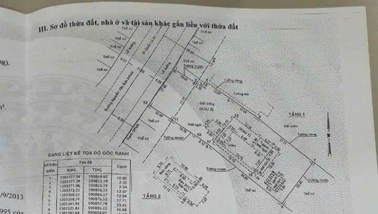 MT Nguyễn Văn Bứa cách QL22 chưa đến 1km 20x65 1266m2 đất và nhà Giá 30.5 tỉ. Liên hệ a Duy 0934933978