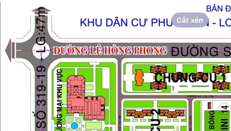 Saigonland  Cần bán nền Nhà Phố 100m2  tại dự án XDHN Nhơn Trạch Đồng Nai