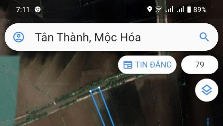 Bán LÔ ĐẤT ĐẸP tại đường Thiên Lộ Dương gần Trung Tâm Huyện Mộc Hóa Tỉnh Long An