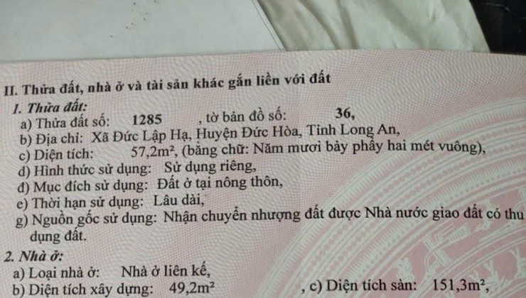 Bán nhà đầy đủ nội thất tại khu đô thị sinh thái Cát Tường Phú Sinh( Xã Đức Lập Hạ, Huyện Đức Hoà, Tỉnh Long An)