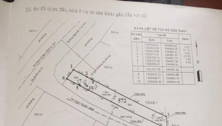 Bán MT Nguyễn Ảnh Thủ 8x35m tiện kinh doanh đa ngành