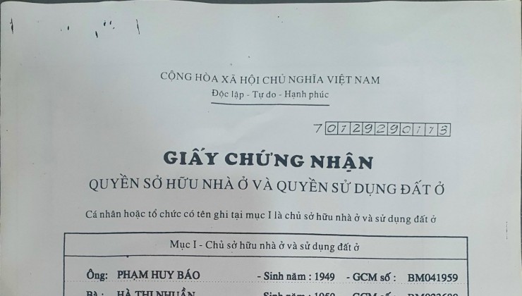 Chính chủ bán nhà tại Đường Nguyễn Hữu Cảnh, Phường 22, Bình Thạnh, Hồ Chí Minh