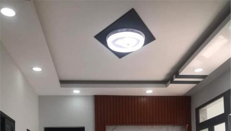 Nhà bán trệt, lầu mới, đẹp 61m2(6,7 x 9) 4 PN, 4WC hẻm 3m 314 Âu Dương Lân P3Q8-SHR - 5tỷ15 TL