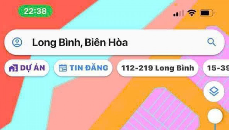 Bán đất P.Long Bình, sát KCN AMATA, đường nhựa 6m chỉ 1ty950