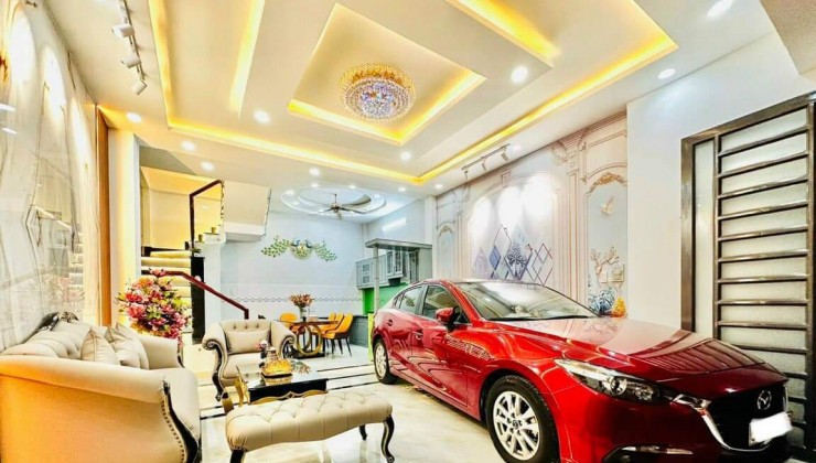 PHÂN LÔ LK TÔ NGỌC VÂN Q12 - GARA XE HƠI - MỚI ĐẸP 59M2 4 TẦNG GIÁ 5 TỶ 2