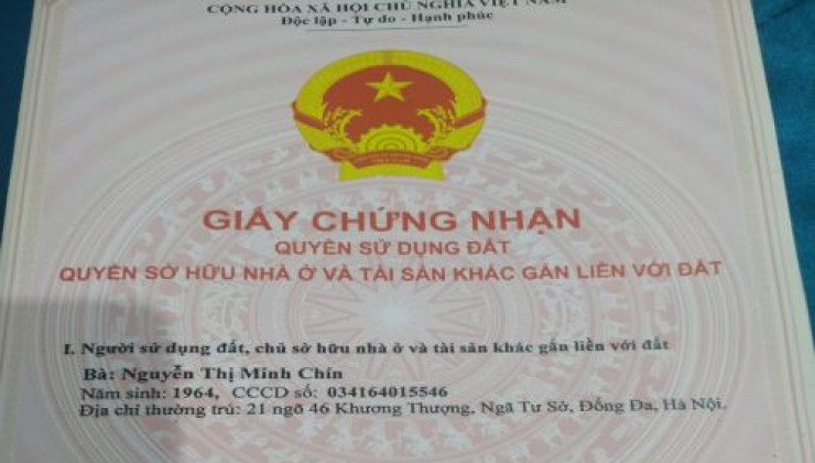 Chính chủ bán lô đất nhà vườn 450m2 Đông Sơn, Xã Đông Sơn, Huyện Chương Mỹ