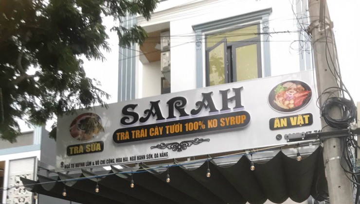 Sang nhượng quán Sarah Coffe tại Ngã tư Huỳnh Lắm và Võ Chí Công, Hoà Hải, Ngũ Hành Sơn.