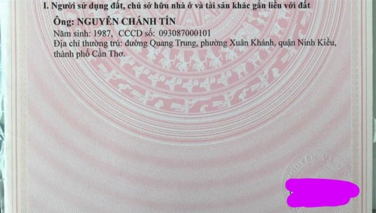 Chính Chủ Cần Bán Lô Đất Tại NGUYỄN LỮ, KHU DÂN CƯ PHƯỜNG 4, TP VỊ THANH, HẬU GIANG