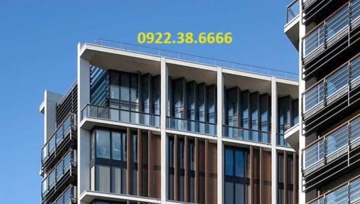 Building cỡ nhỏ - Xuân Diệu -  8 tầng – 83 tỷ - 0922386666