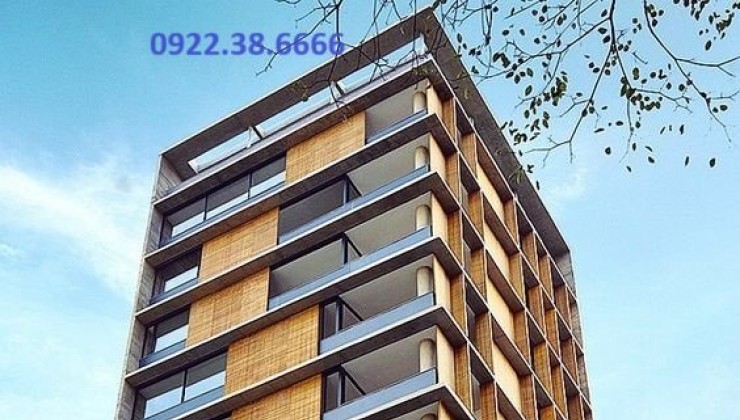 Building cỡ nhỏ– Quang Trung – 102m2 thực tế 200m2 – 7 tầng. Dòng tiền 2.4 tỷ/năm.